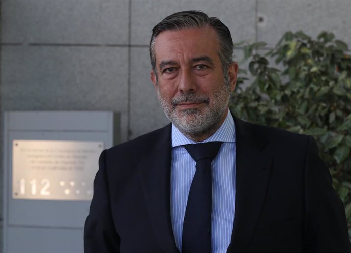 El consejero de Justicia, Interior y Víctimas en funciones de la Comunidad de Madrid, Enrique López,