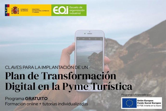 Imagen del plan de transformación digital en la pyme turística