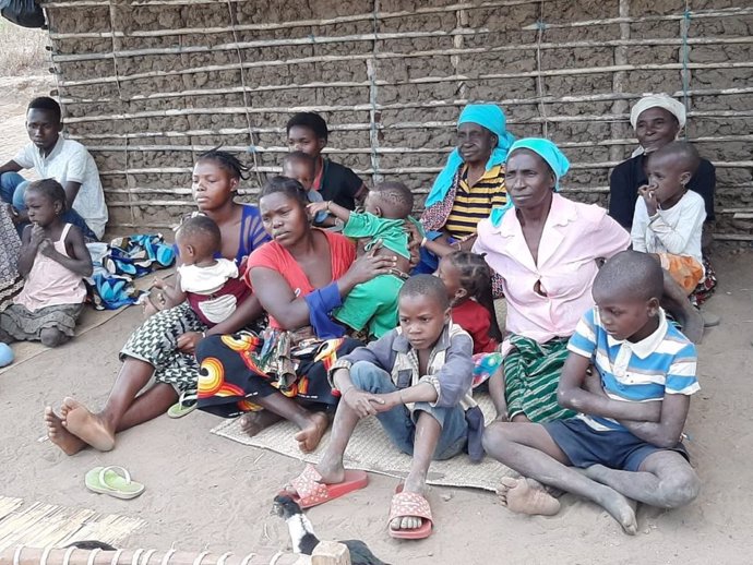 Familias desplazadas por el conflicto en Cabo Delgado, atendidas en la diócesis de Nacala