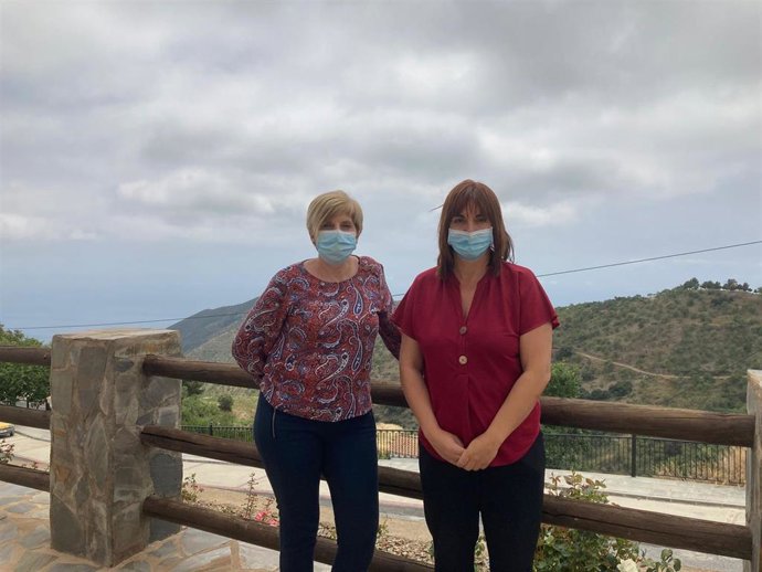 Olvido de la Rosa visita Gualchos.