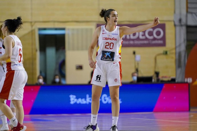Archivo - Paula Ginzo, tercer descarte de la selección para el Eurobasket