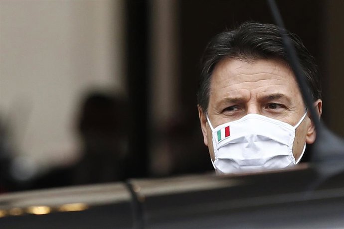 Archivo - El exprimer ministro italiano Giuseppe Conte 
