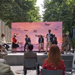 Acto de lanzamiento de la plataforma de compras de Bizkaia