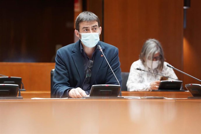 El diputado de IU, Álvaro Sanz.