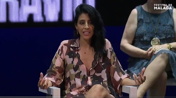 La directora Ainhoa Rodríguez presenta su ópera prima 'Destello bravío' en el Festival de Cine de Málaga