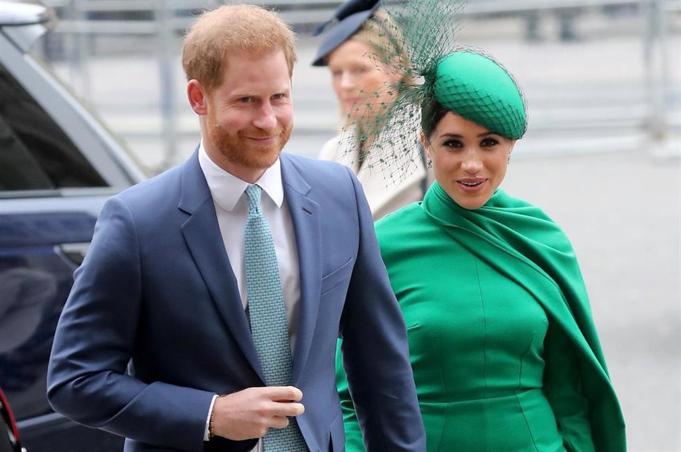 Archivo - El príncipe Enrique y su esposa Meghan Markle, duques de Sussex
