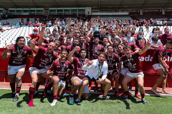 El Lexus Alcobendas Rugby celebra su título de la Copa del Rey de rugby