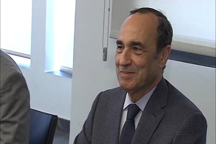 Archivo - El presidente de la Cámara de Representantes del Reino de Marruecos, Habib El Malki