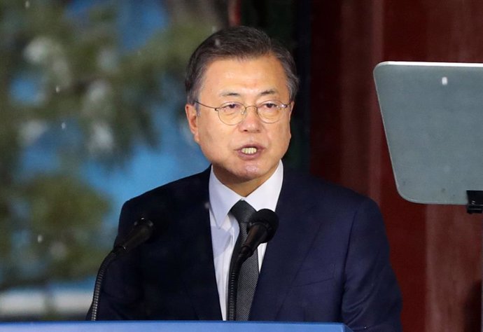 Archivo - El presidente surcoreano, Moon Jae In.