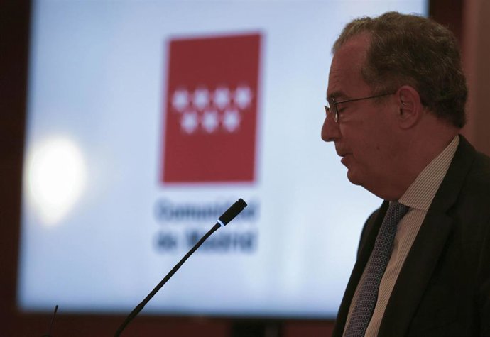 El consejero en funciones de Educación y Juventud en la Comunidad de Madrid y portavoz regional, Enrique Ossorio.