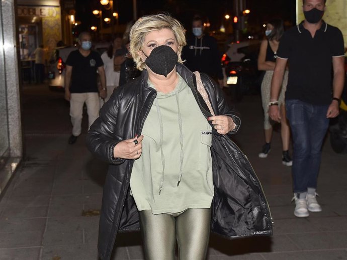 Terelu Campos, de cena por la capital