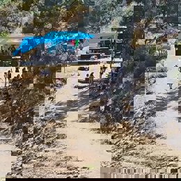 Fiesta 'rave' sin medidas antiCovid en Aznalcóllar (Sevilla)