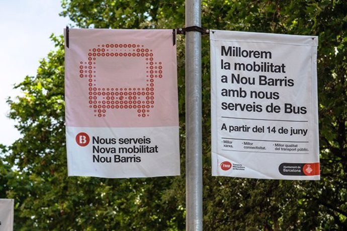 El próximo lunes se hará efectiva la reestructuración de los autobuses de la zona norte del distrito barcelonés de Nou Barris