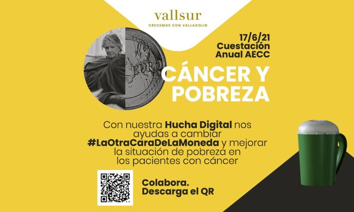 Hucha digital de ayuda a la Asociación Española contra el Cáncer