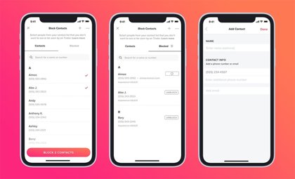 Tinder Evita Encuentros Incomodos En La App Con Su Nueva Herramienta Para Bloquear Contactos Tinder Evita Encuentros Incomodos En La App Con Su Nueva Herramienta Para Bloquear Contactos