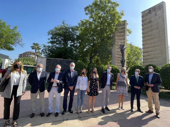 Parte del equipo del PP de Murcia