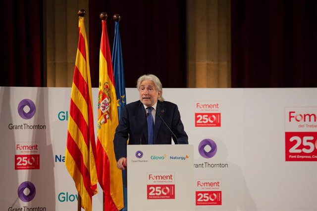 El presidente de Foment del Treball, Josep Sánchez Llibre