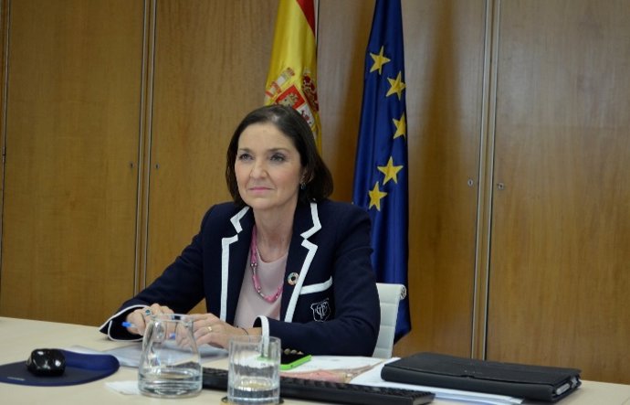 La ministra de Industria, Comercio y Turismo, Reyes Maroto, en una imagen de archivo.