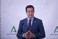 Moreno afirma que Andalucía no puede ser siempre la "pagadora" de los "conflictos" del Gobierno con Marruecos