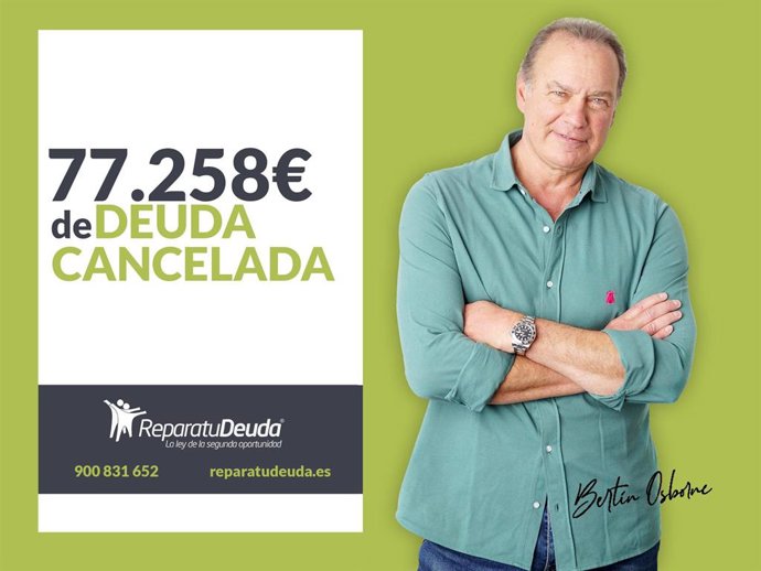 Bertín Osborne, imagen oficial de Repara Tu Deuda.