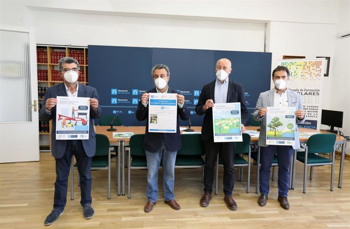 Presentación del programa de formación de la Escuela Tablares de la Diputación de Palencia.