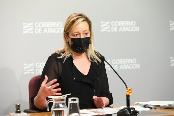 Foto de archivo de la consejera de Economía, Planificación y Empleo del Gobierno de Aragón, Marta Gastón.