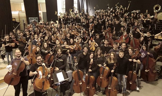 Archivo - La Orquesta Joven de Andalucía (OJA) de la Consejería de Cultura y Patrimonio Histórico, foto de archivo