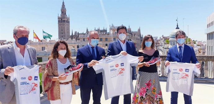 Presentación de la carrera solidaria virtual Ponle Freno