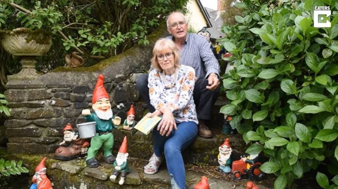 Este centro de jardinería tiene la mayor colección de gnomos del mundo