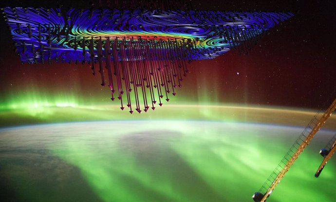 Los físicos dirigidos por la Universidad de Iowa informan evidencia definitiva de que las auroras que iluminan el cielo en las latitudes altas son causadas por electrones acelerados por una poderosa fuerza electromagnética llamada ondas Alfven.