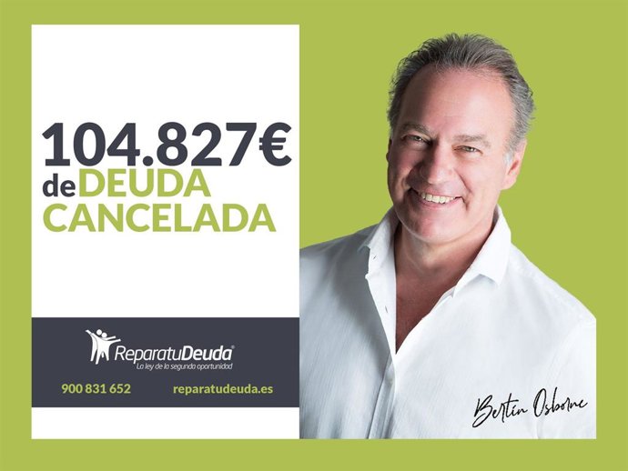 Bertín Osborne, imagen oficial de Repara Tu Deuda.