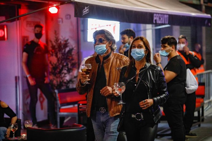 Prueba sobre el ocio nocturno llevada a cabo en Barcelona.