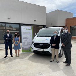 Vehículo adquirido por ASPACE Zaragoza con una aportación de Fundación 'la Caixa'.