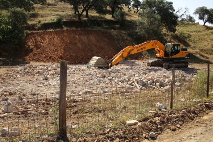 Derribo del edificio