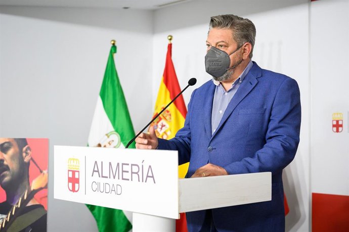Archivo - El concejal de Cultura del Ayuntamiento de Almería, Diego Cruz