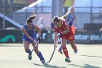 Las 'Redsticks' no pueden con Países Bajos en el Europeo de Hockey Hierba