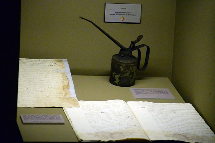 Imagen de una de las piezas que integran la exposición sobre los Reales Astilleros.