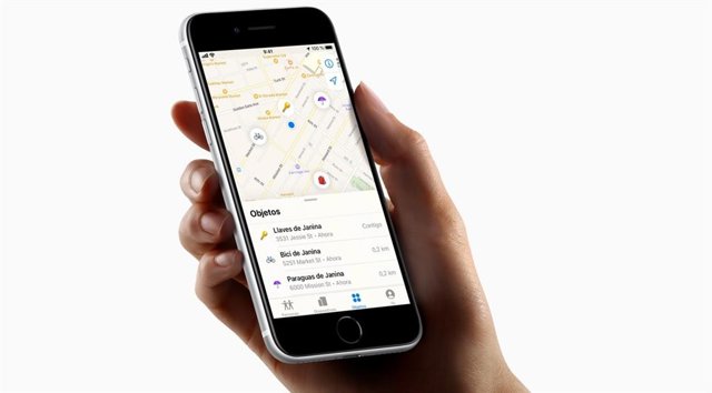 Herramienta Buscar de iOS