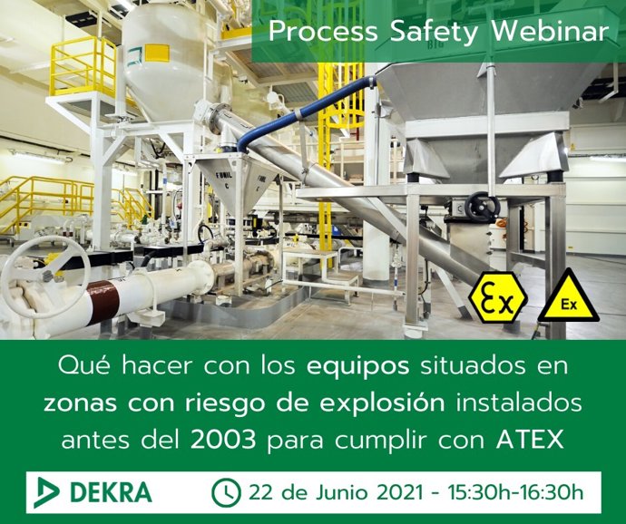Qué hacer con equipos situados en zonas con riesgo de explosión