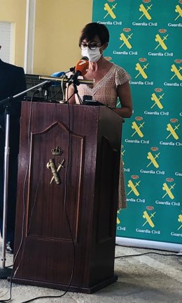 Archivo - La directora general de la Guardia Civil, María Gámez