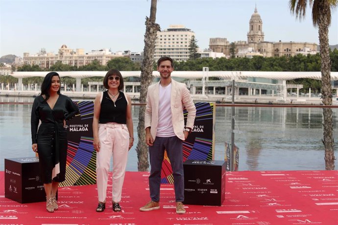 Photocall de la película '15 horas' en el Festival de Cine de Málaga