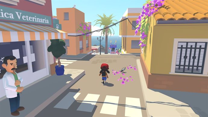 Captura de pantalla del videojoc 'Alba', de l'estudi UsTwo