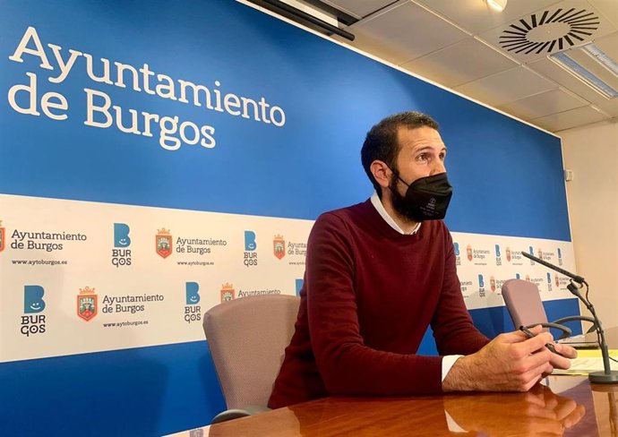 El concejal de Fomento de Burgos, Daniel Garabito.