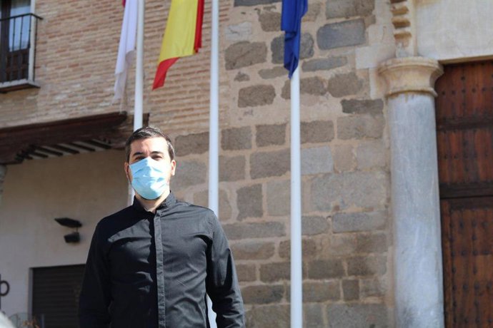 Archivo - El líder de Podemos en C-LM, José Luis García Gascón