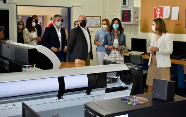 Visita al IES Santo Reino.