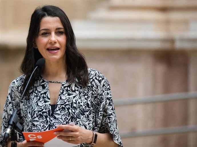 La presidenta de Ciudadanos, Inés Arrimadas.