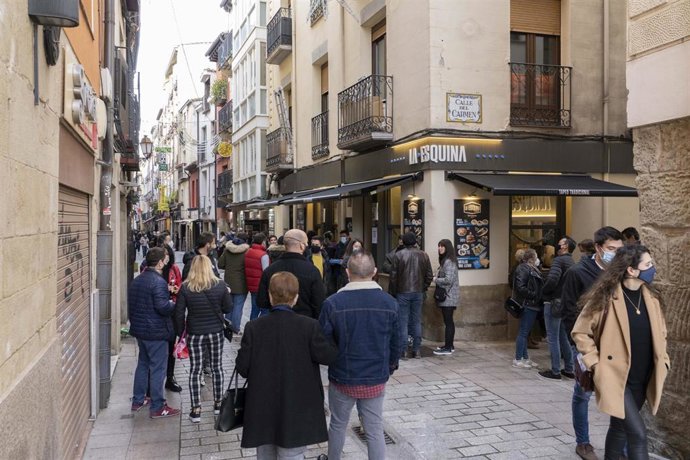Archivo - La calle San Juan de Logroño