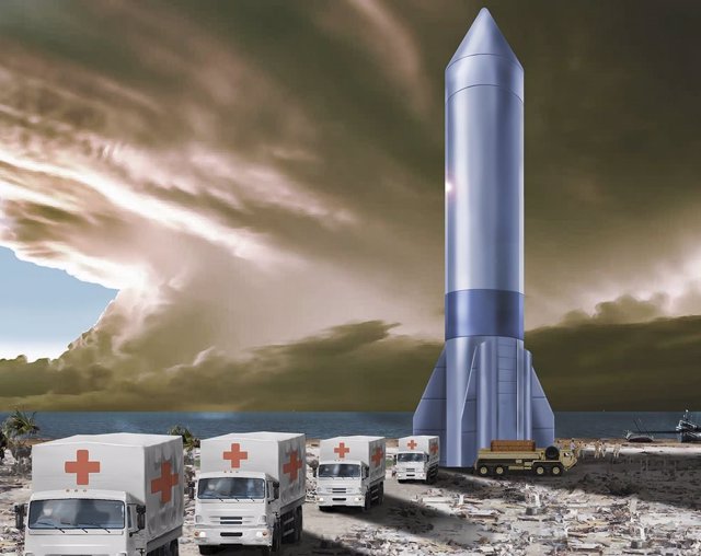 Rocket Cargo permitiría la entrega rápida de cargas útiles del tamaño de una aeronave para una logística global ágil, como asistencia humanitaria urgente y respuesta a desastres.