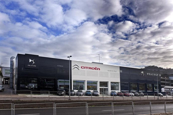 Archivo - PSA Retail de Vigo que agrupa las marcas Peugeot, Citren y DS