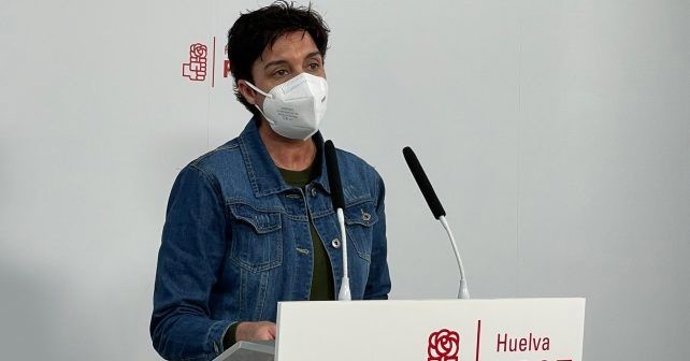 La responsable de Educación de la Gestora del PSOE de Huelva, Susana Rivas.